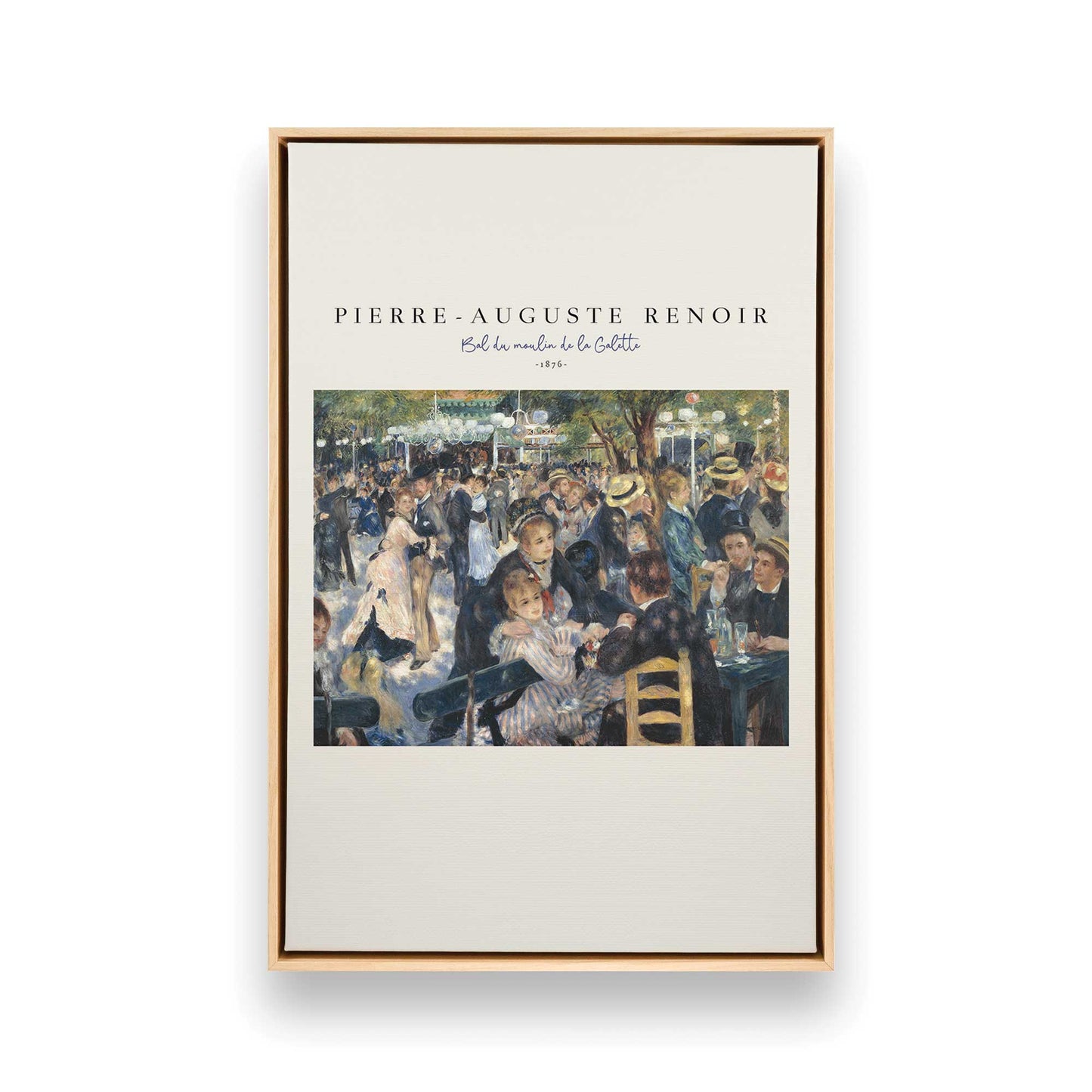 [Color:American Maple], Picture of art in a American Maple frame