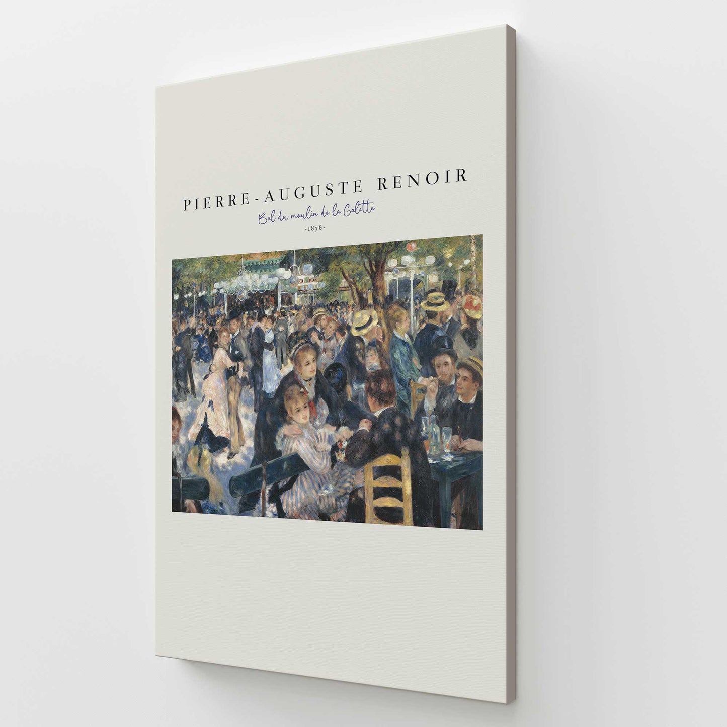 [Color:Stretched Canvas], Picture of art at an angle