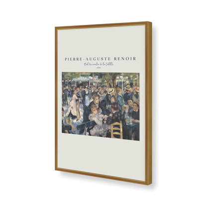 [Color:Polished Gold], Picture of art in a Polished Gold frame of the corner