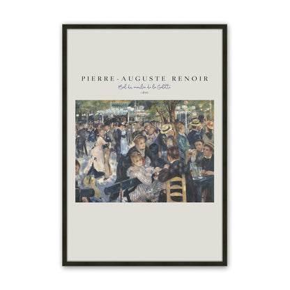 [Color:Satin Black], Picture of art in a Satin Black frame