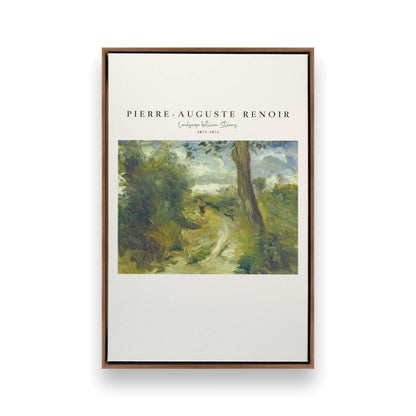 [Color:Walnut], Picture of art in a Walnut frame