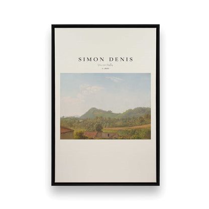 [Color:Satin Black], Picture of art in a Satin Black frame