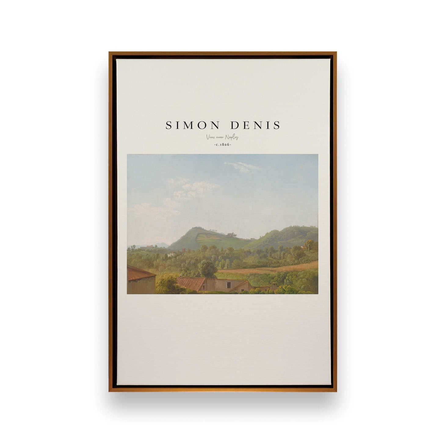 [Color:Polished Gold], Picture of art in a Polished Gold frame