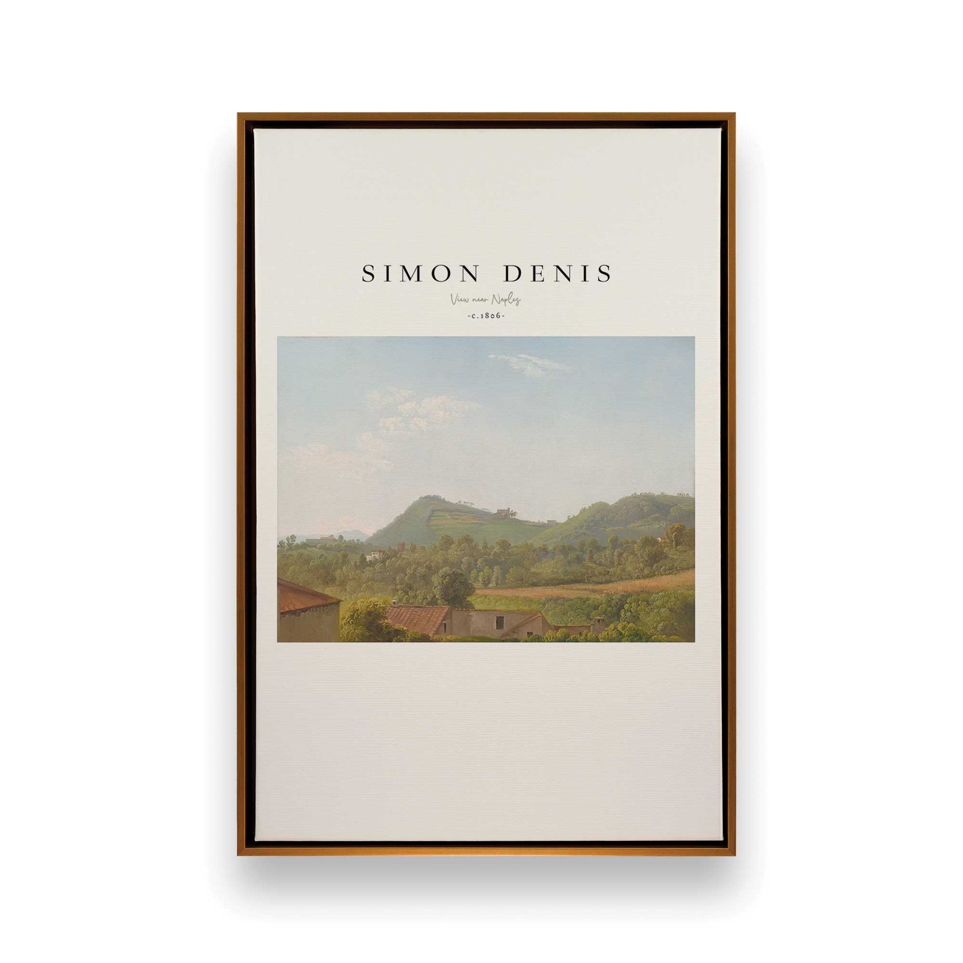 [Color:Polished Gold], Picture of art in a Polished Gold frame