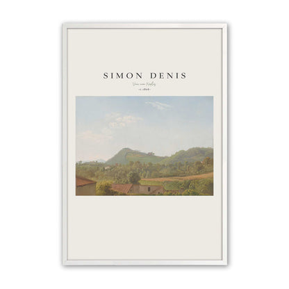 [Color:Opaque White], Picture of art in a Opaque White frame