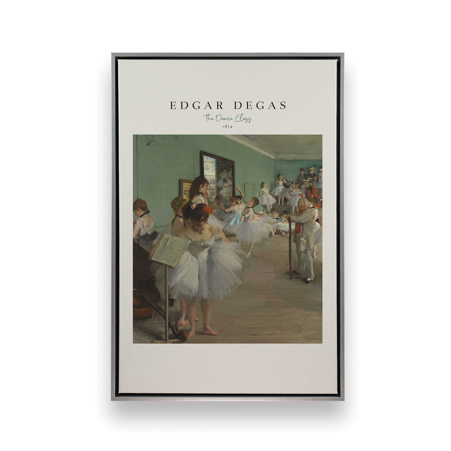 [Color:Polished Chrome], Picture of art in a Polished Chrome frame