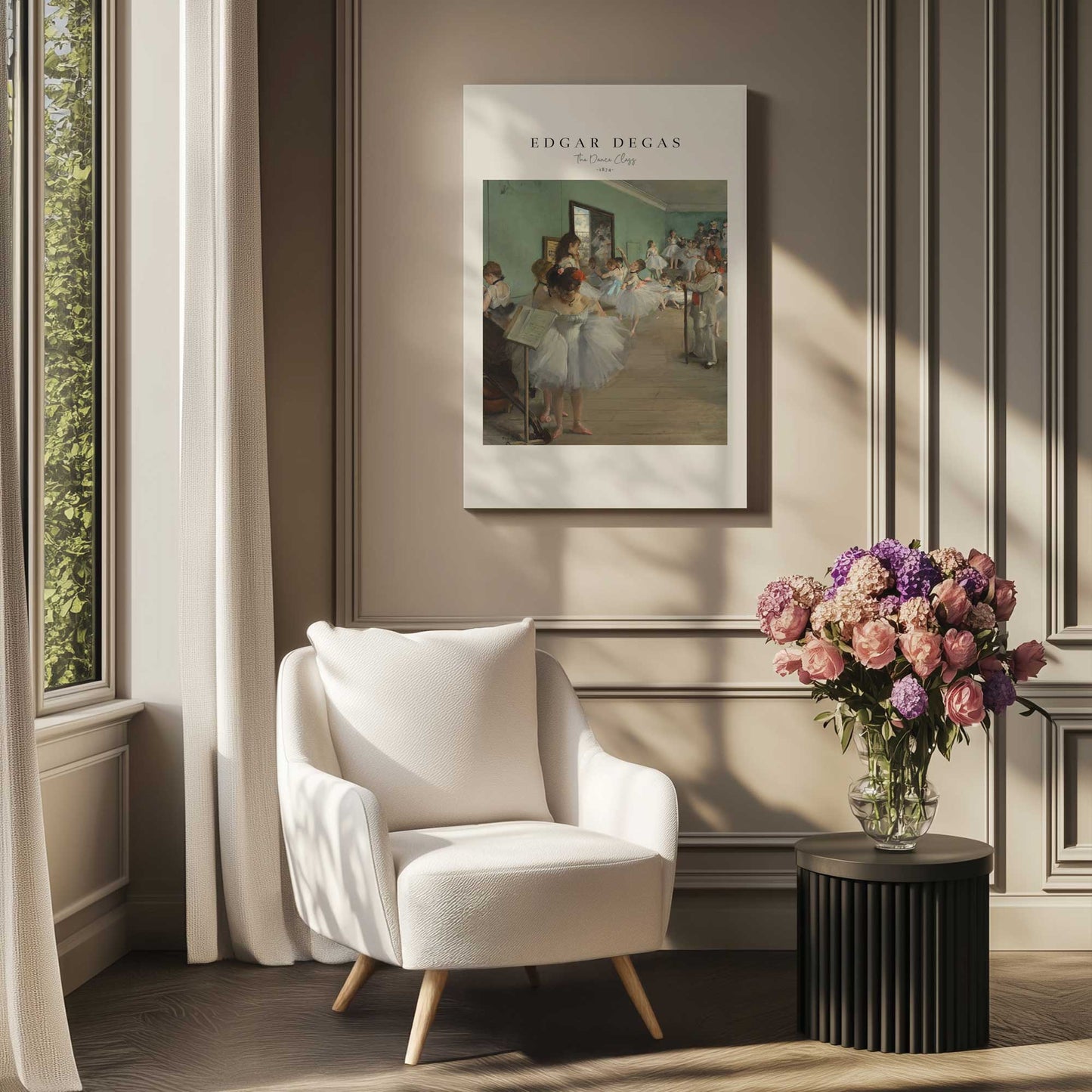 Picture of art in a room