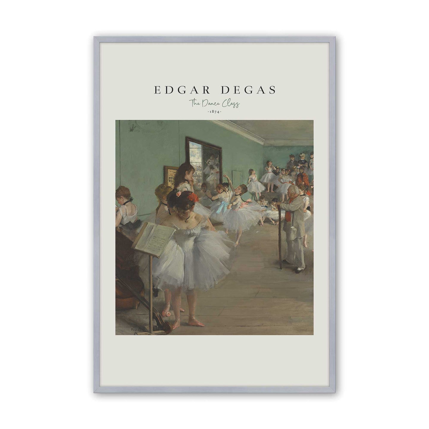 [Color:Polished Chrome], Picture of art in a Polished Chrome frame