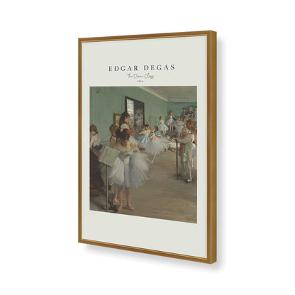[Color:Polished Gold], Picture of art in a Polished Gold frame of the corner