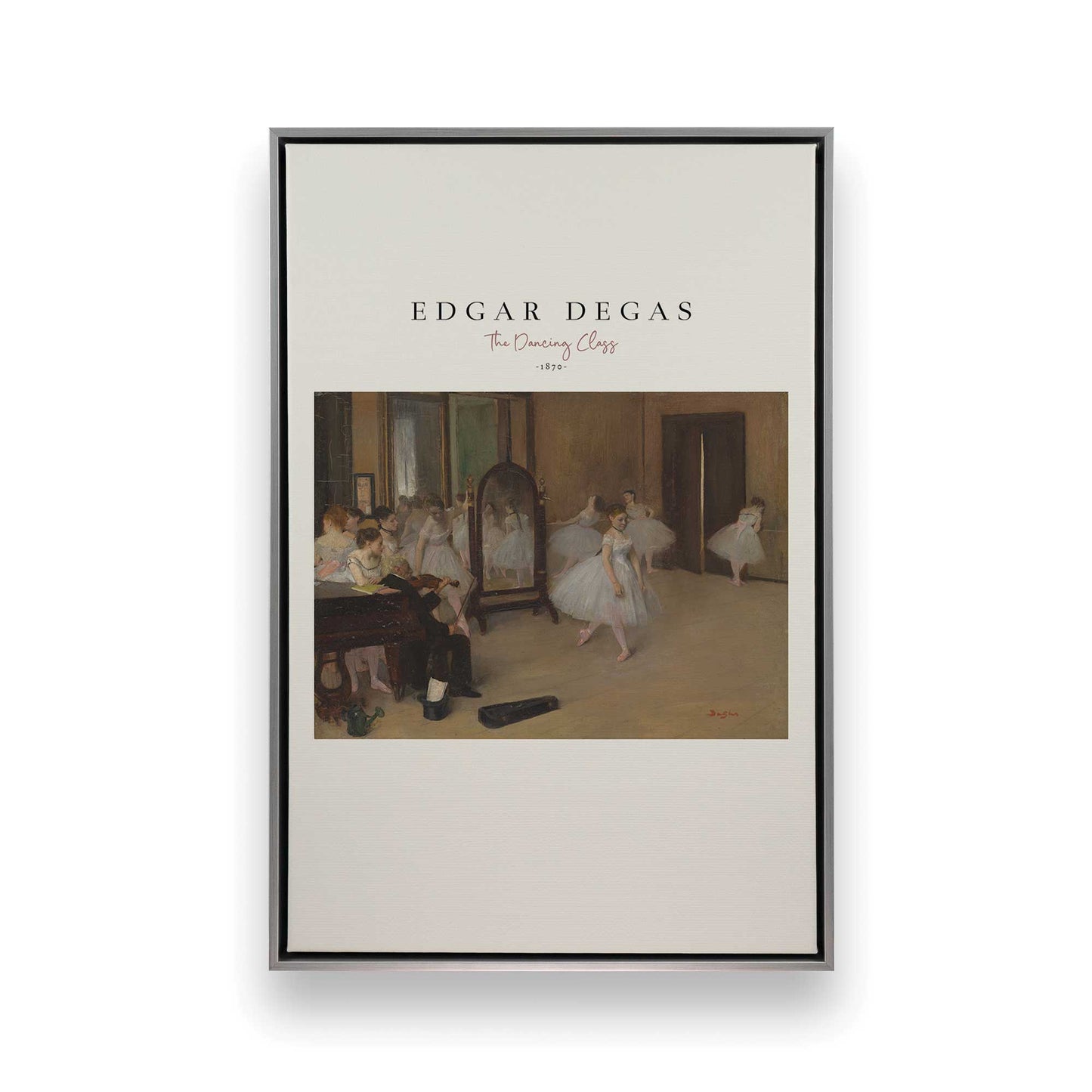 [Color:Polished Chrome], Picture of art in a Polished Chrome frame