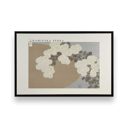 [Color:Satin Black], Picture of art in a Satin Black frame