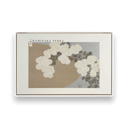 [Color:Opaque White], Picture of art in a White frame