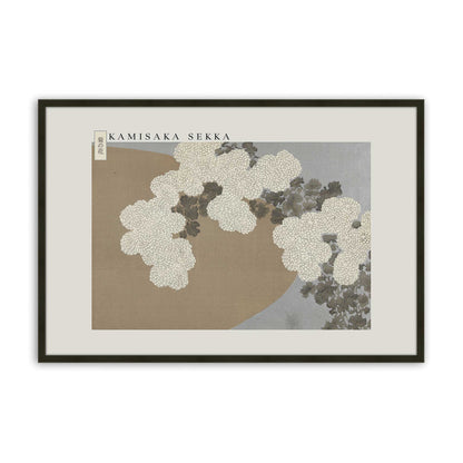 [Color:Satin Black], Picture of art in a Satin Black frame