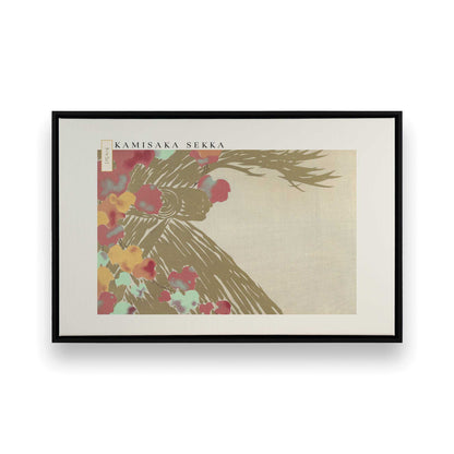 [Color:Satin Black], Picture of art in a Satin Black frame