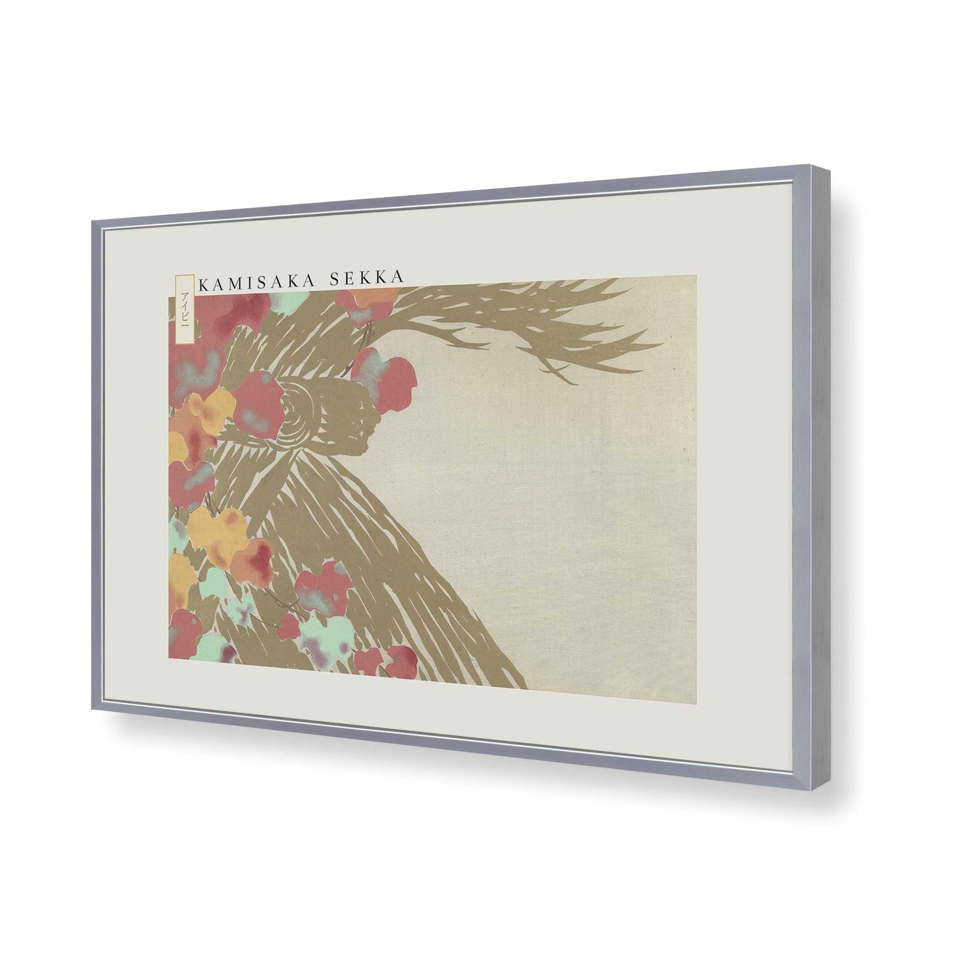 [Color:Polished Chrome], Picture of art in a Polished Chrome frame of the corner