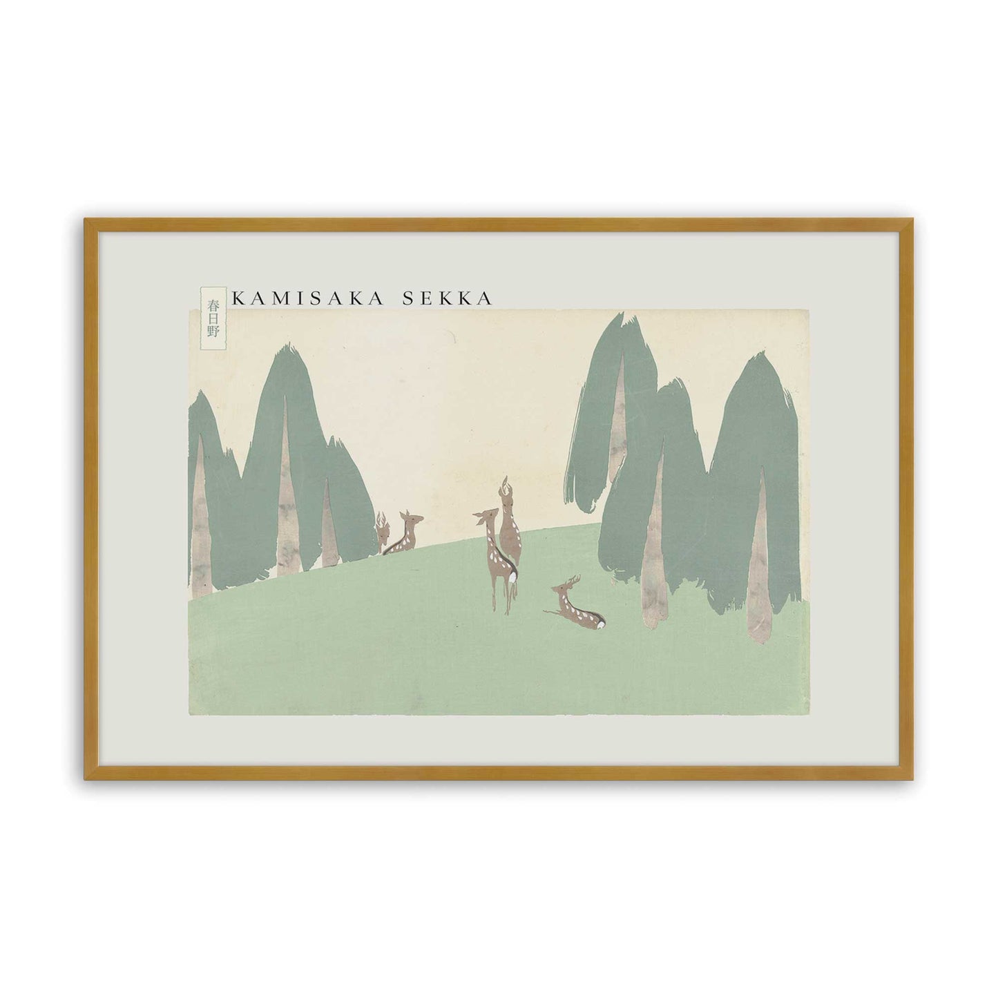 [Color:Polished Gold], Picture of art in a Polished Gold frame