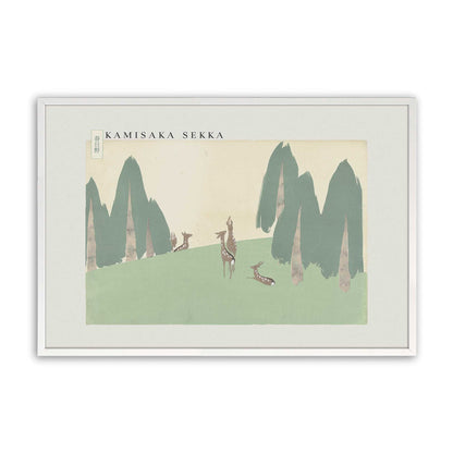 [Color:Opaque White], Picture of art in a Opaque White frame