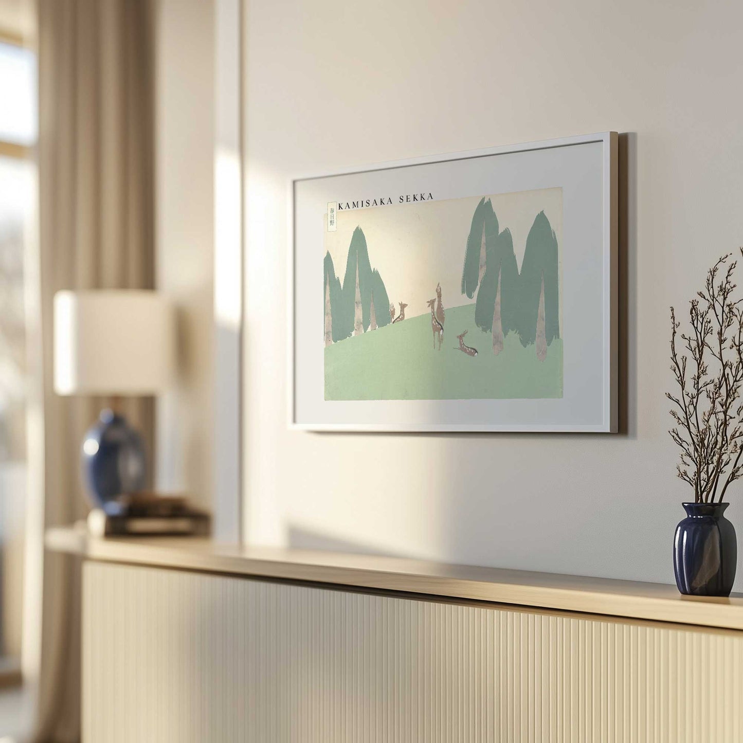 Picture of art in a room