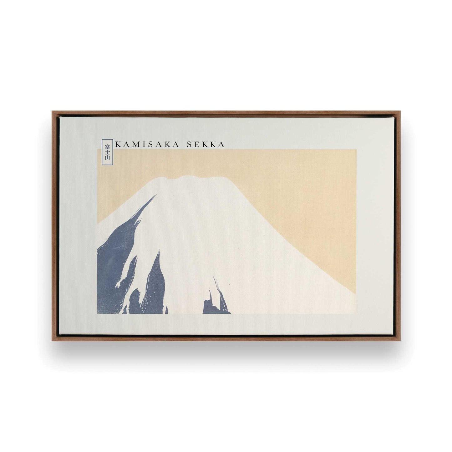 [Color:Walnut], Picture of art in a Walnut frame