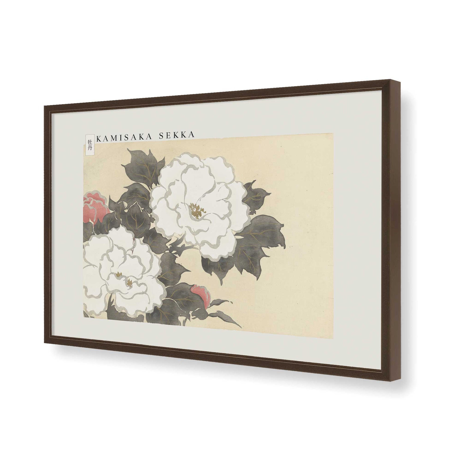 [Color:Belvinder Brown], Picture of art in a Belvinder Brown frame of the corner