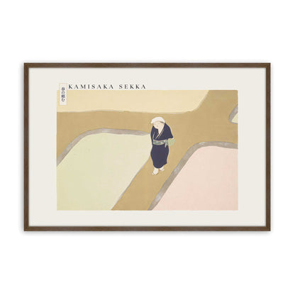[Color:Walnut], Picture of art in a Walnut frame