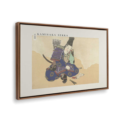 [Color:Walnut], Picture of the corner of the art