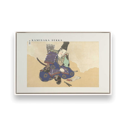 [Color:Opaque White], Picture of art in a White frame