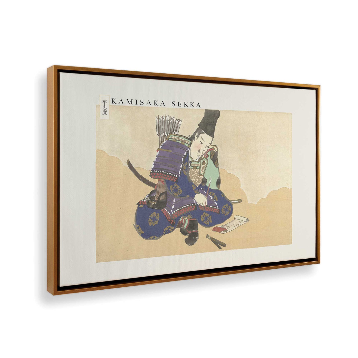 [Color:Polished Gold], Picture of the corner of the art