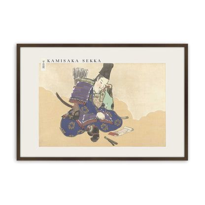 [Color:Belvinder Brown], Picture of art in a Belvinder Brown frame