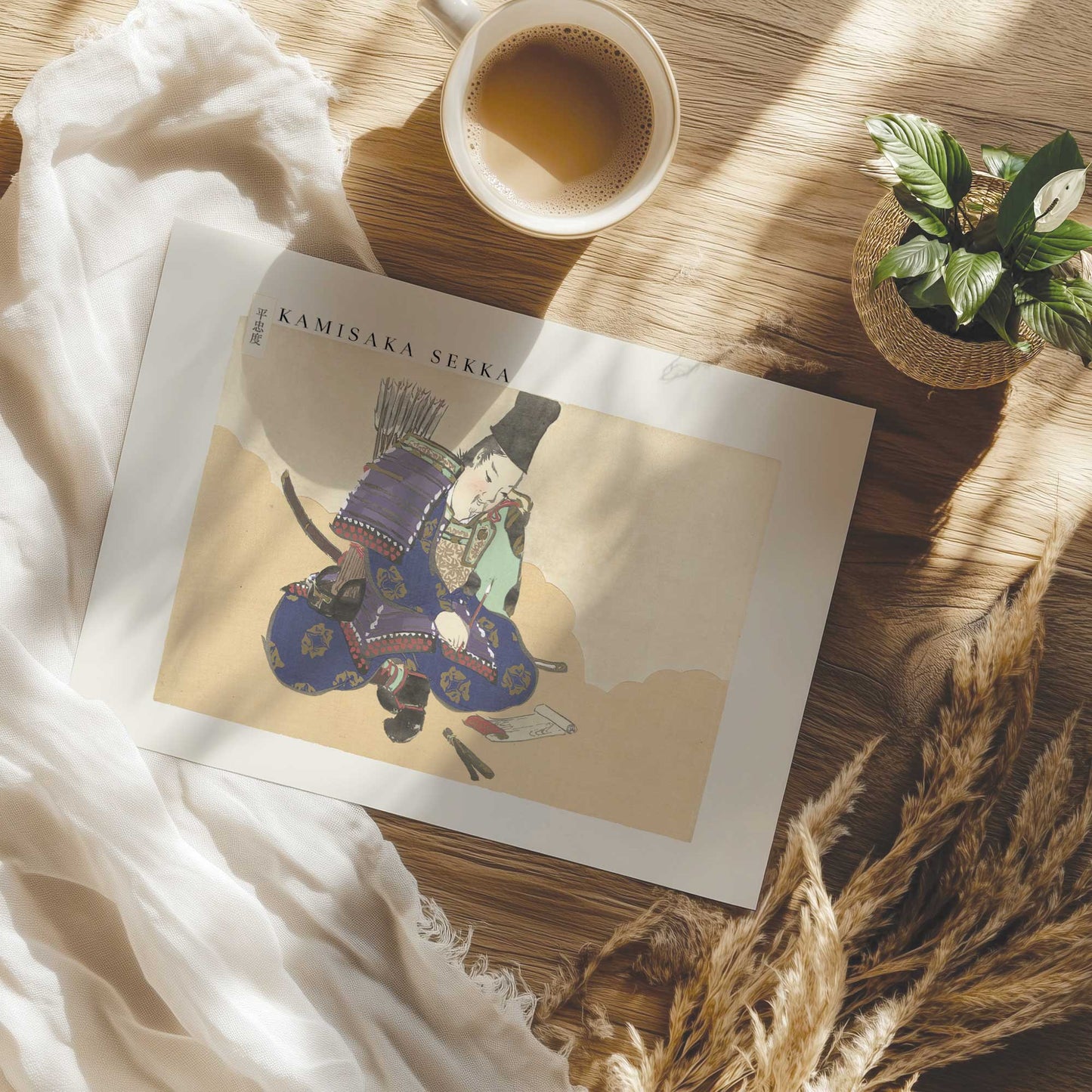 [Color:Rolled Print], Picture of close up of art