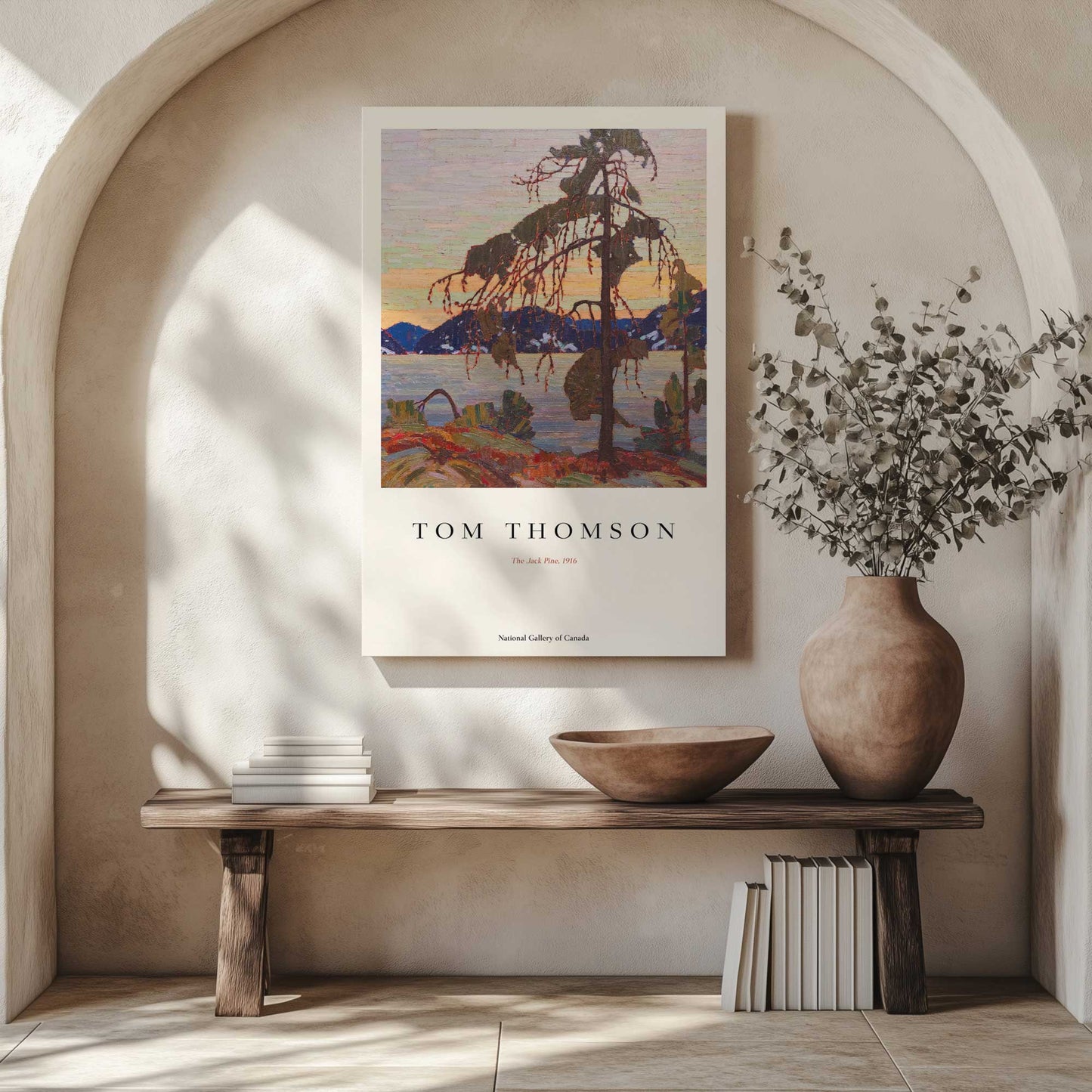 Picture of art in a room
