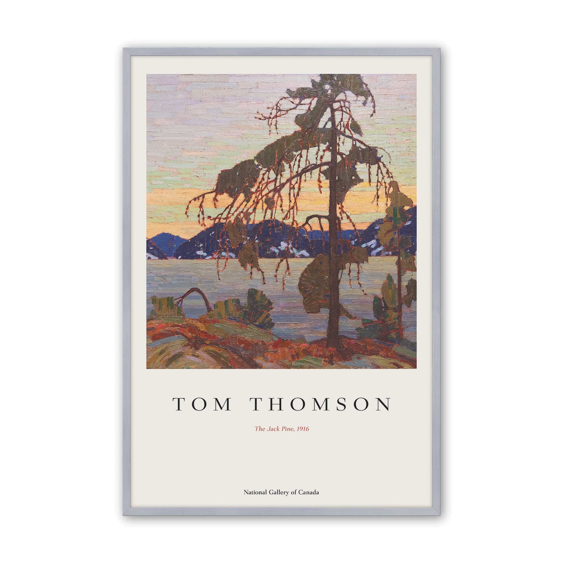 [Color:Polished Chrome], Picture of art in a Polished Chrome frame