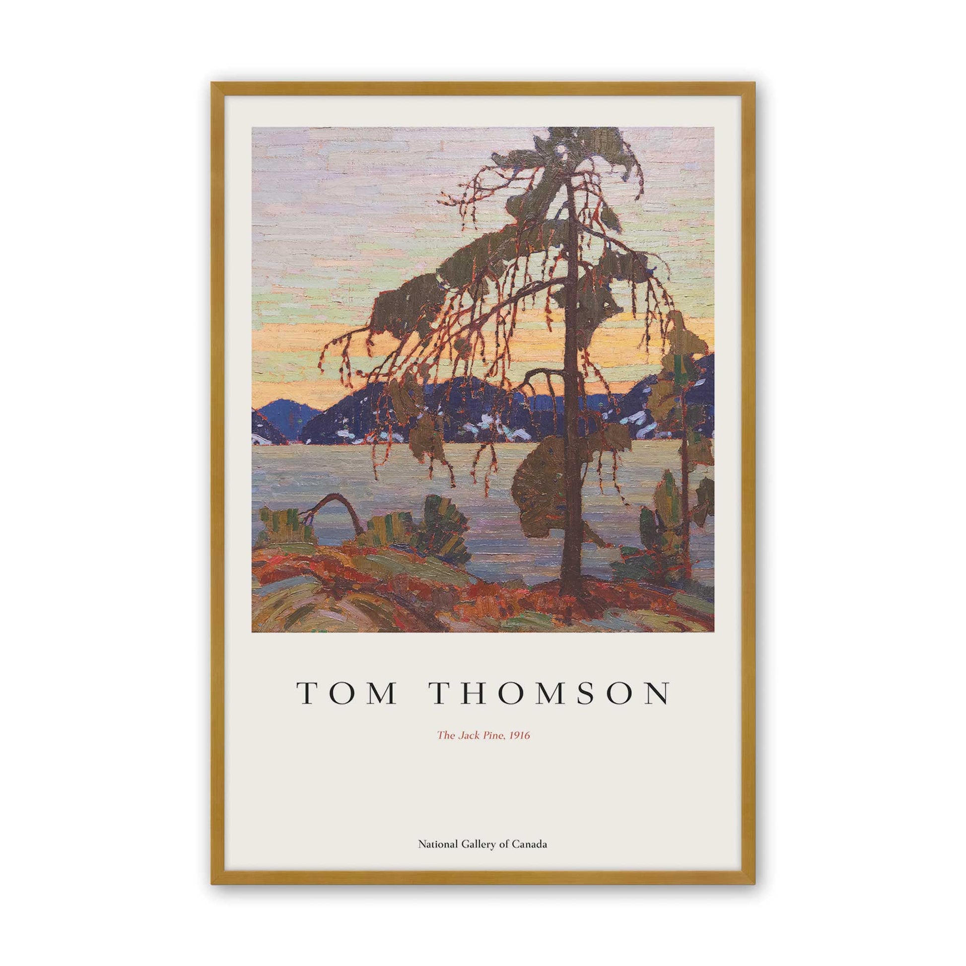 [Color:Polished Gold], Picture of art in a Polished Gold frame