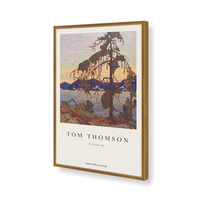 [Color:Polished Gold], Picture of art in a Polished Gold frame of the corner