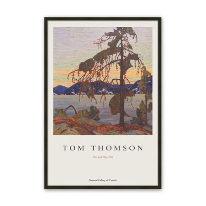 [Color:Satin Black], Picture of art in a Satin Black frame