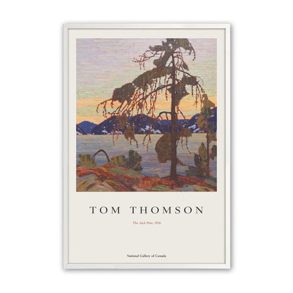 [Color:Opaque White], Picture of art in a Opaque White frame