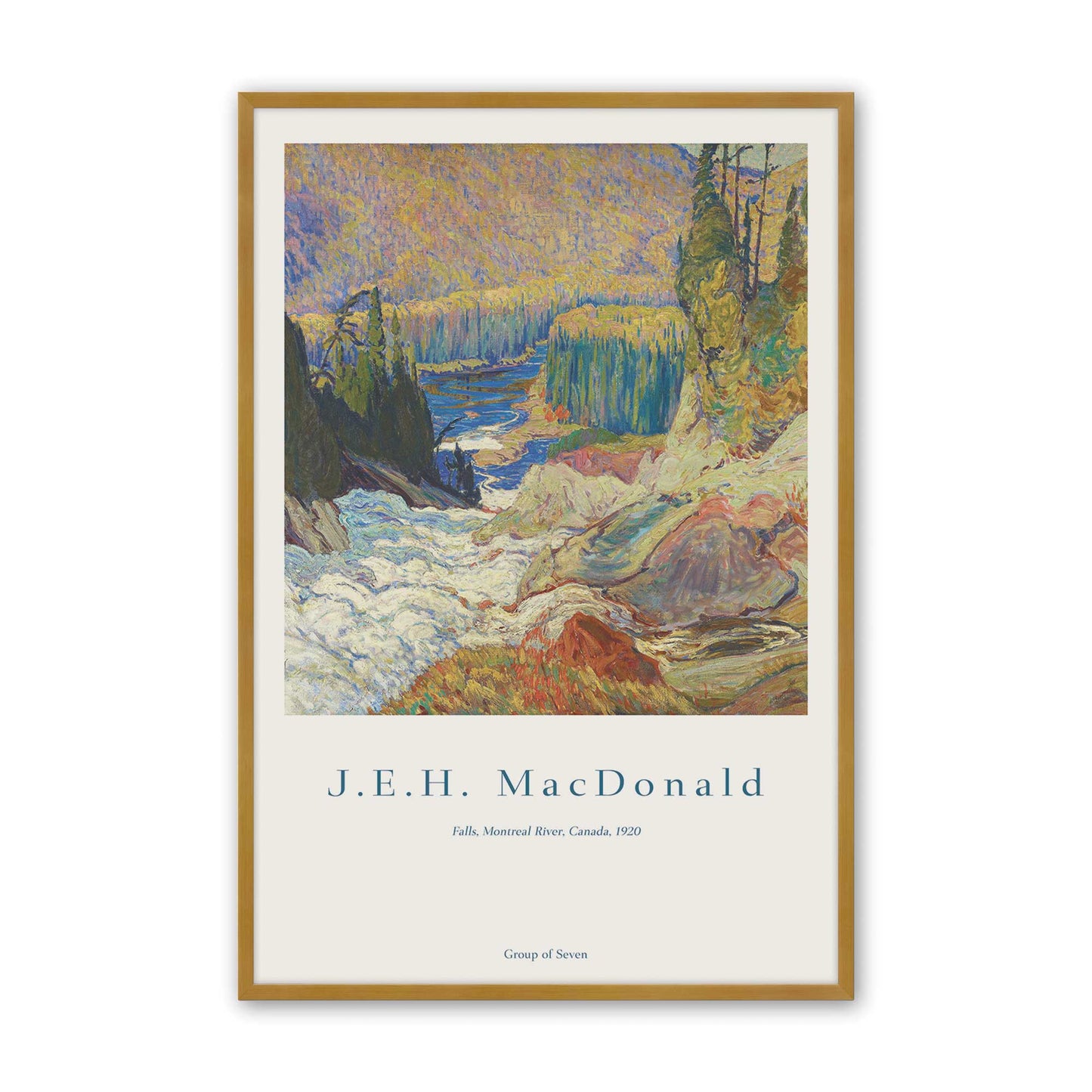 [Color:Polished Gold], Picture of art in a Polished Gold frame