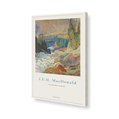 [Color:Opaque White], Picture of art in a Opaque White frame of the corner