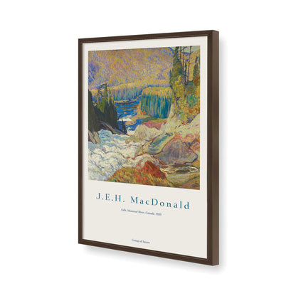 [Color:Belvinder Brown], Picture of art in a Belvinder Brown frame of the corner