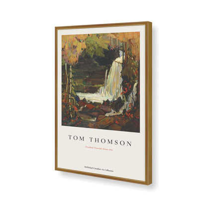 [Color:Polished Gold], Picture of art in a Polished Gold frame of the corner