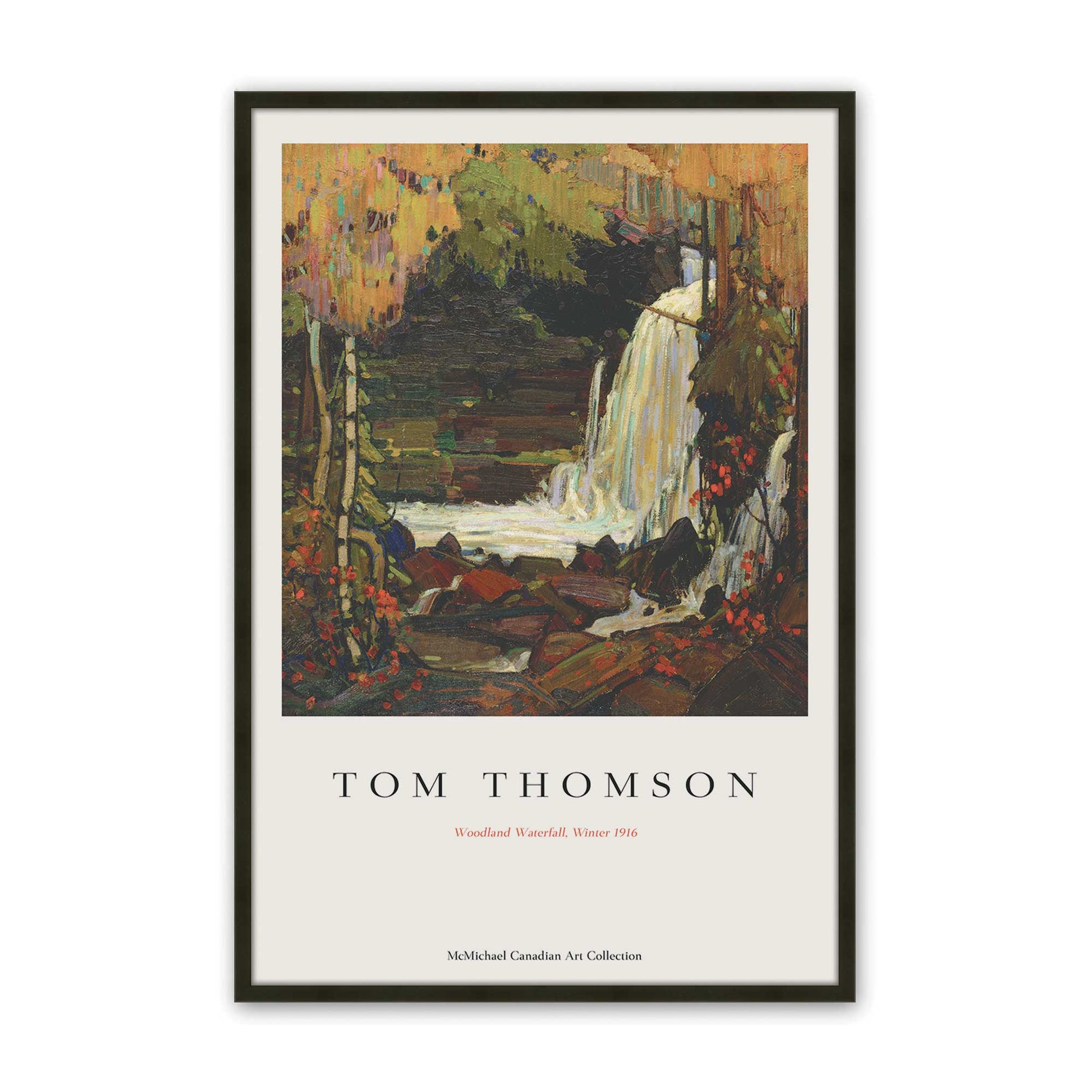 [Color:Satin Black], Picture of art in a Satin Black frame