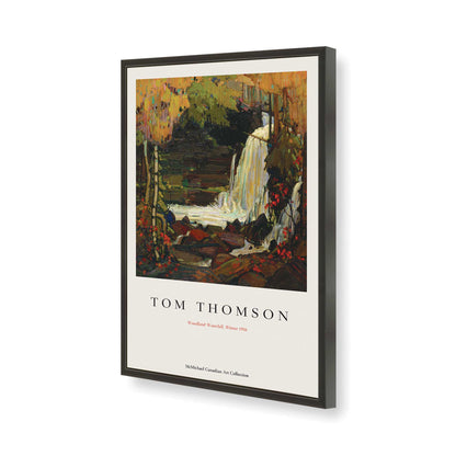 [Color:Satin Black], Picture of art in a Satin Black frame of the corner