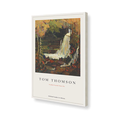 [Color:Opaque White], Picture of art in a Opaque White frame of the corner