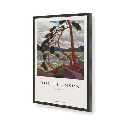 [Color:Satin Black], Picture of art in a Satin Black frame of the corner