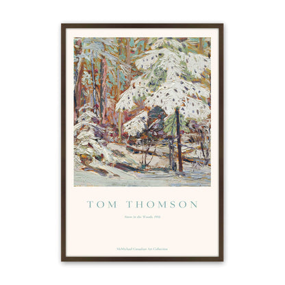 [Color:Belvinder Brown], Picture of art in a Belvinder Brown frame