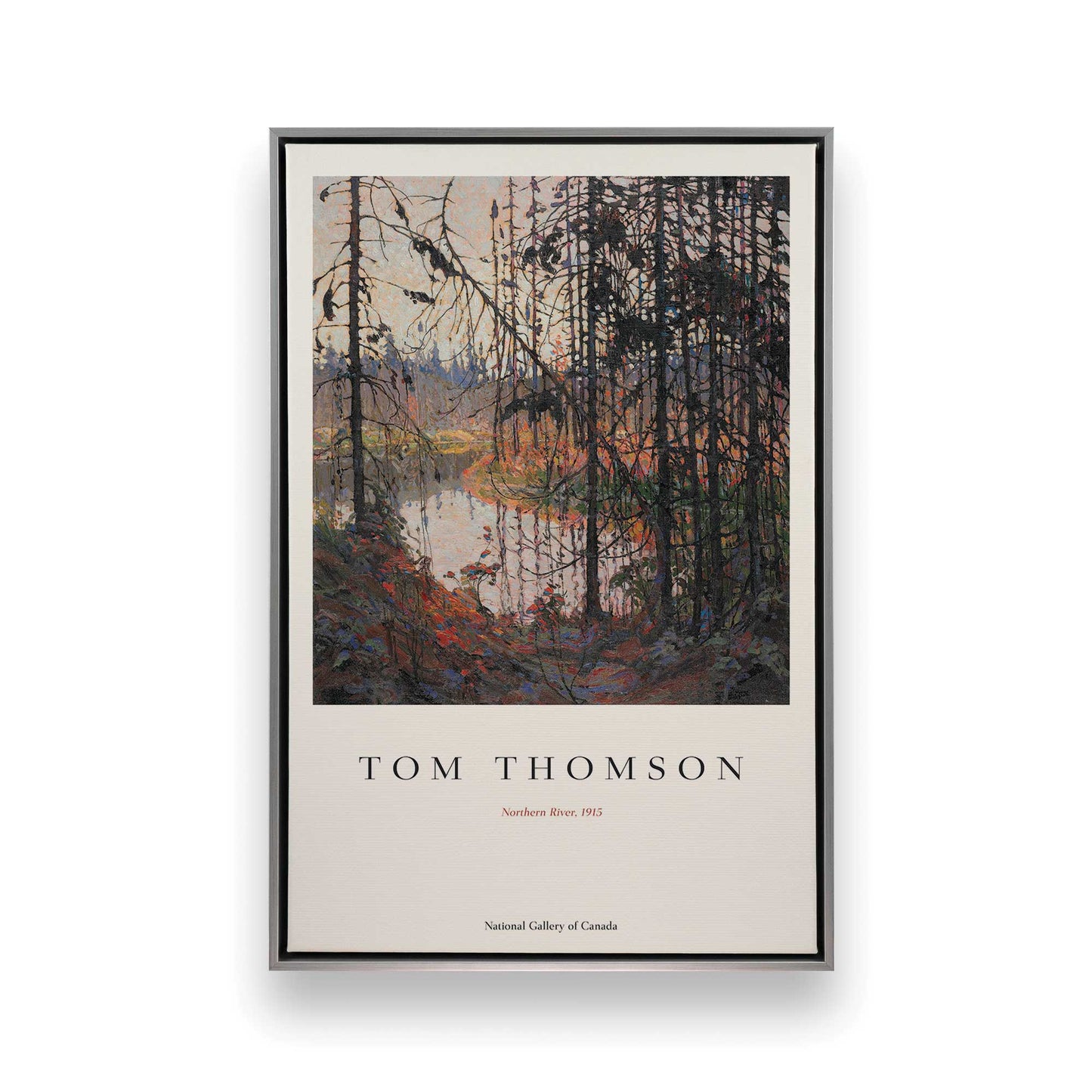 [Color:Polished Chrome], Picture of art in a Polished Chrome frame