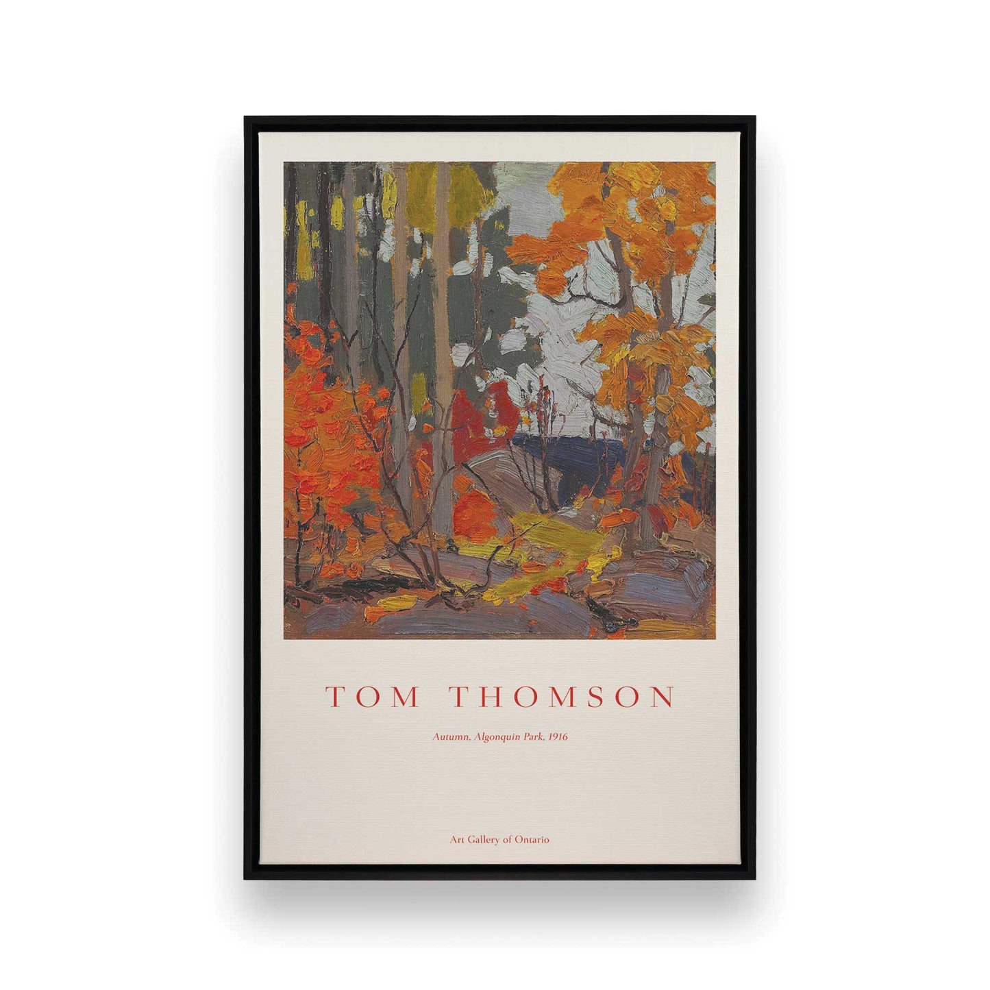 [Color:Satin Black], Picture of art in a Satin Black frame