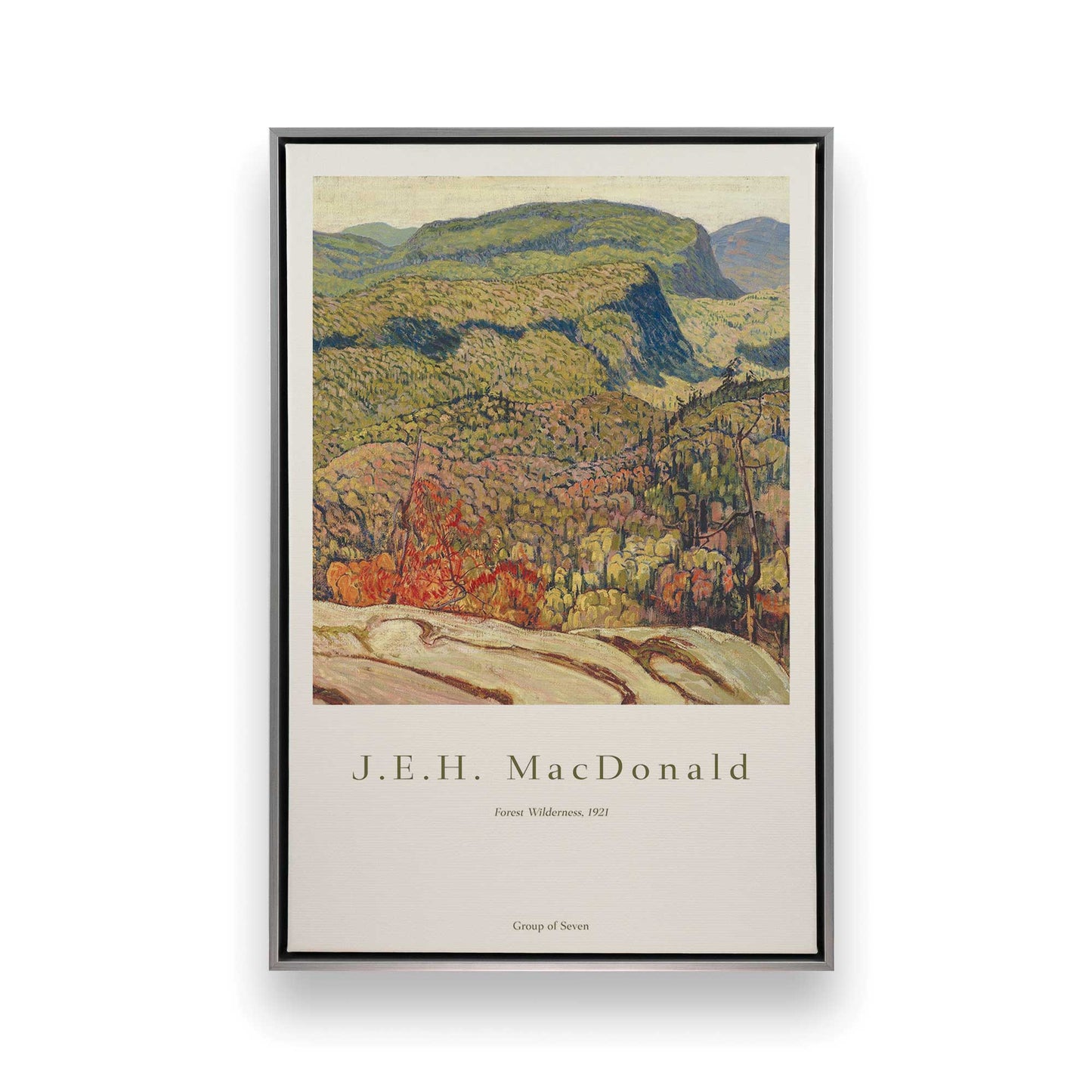 [Color:Polished Chrome], Picture of art in a Polished Chrome frame