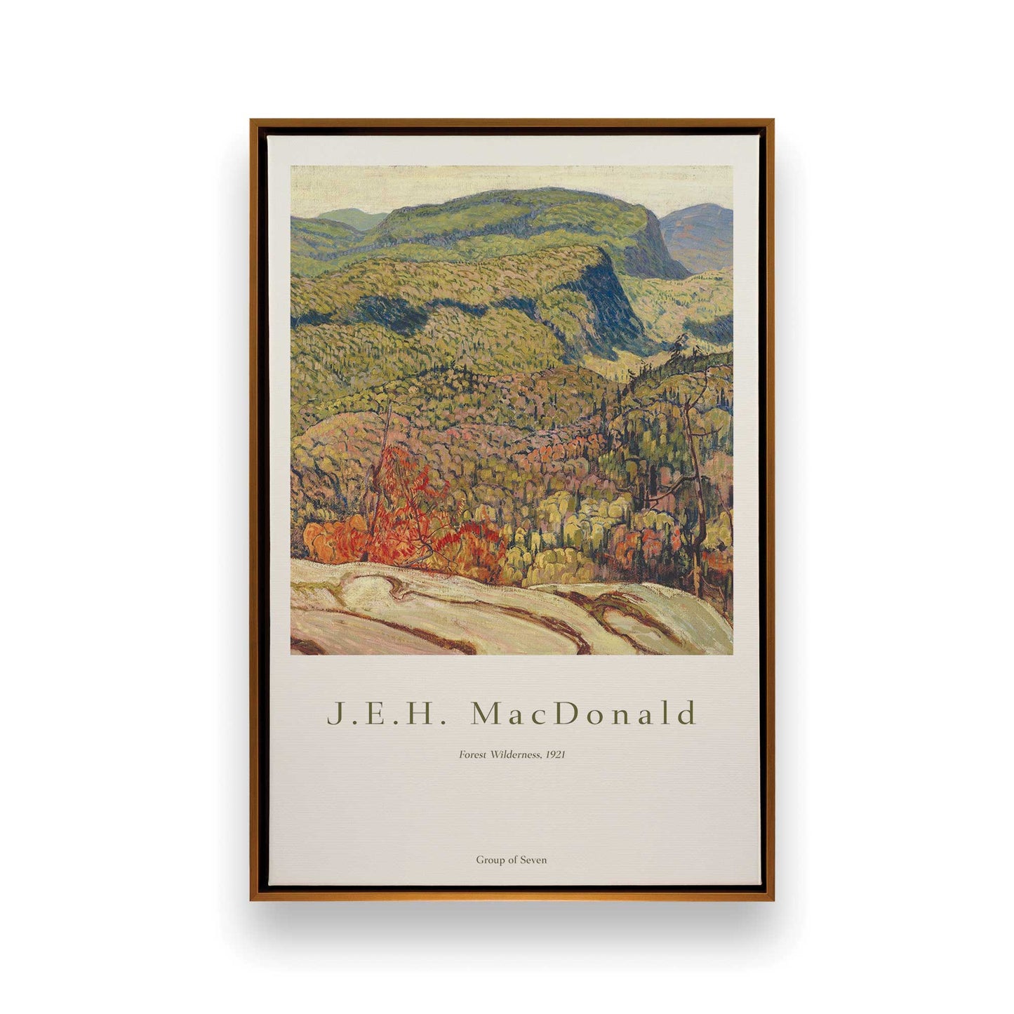 [Color:Polished Gold], Picture of art in a Polished Gold frame