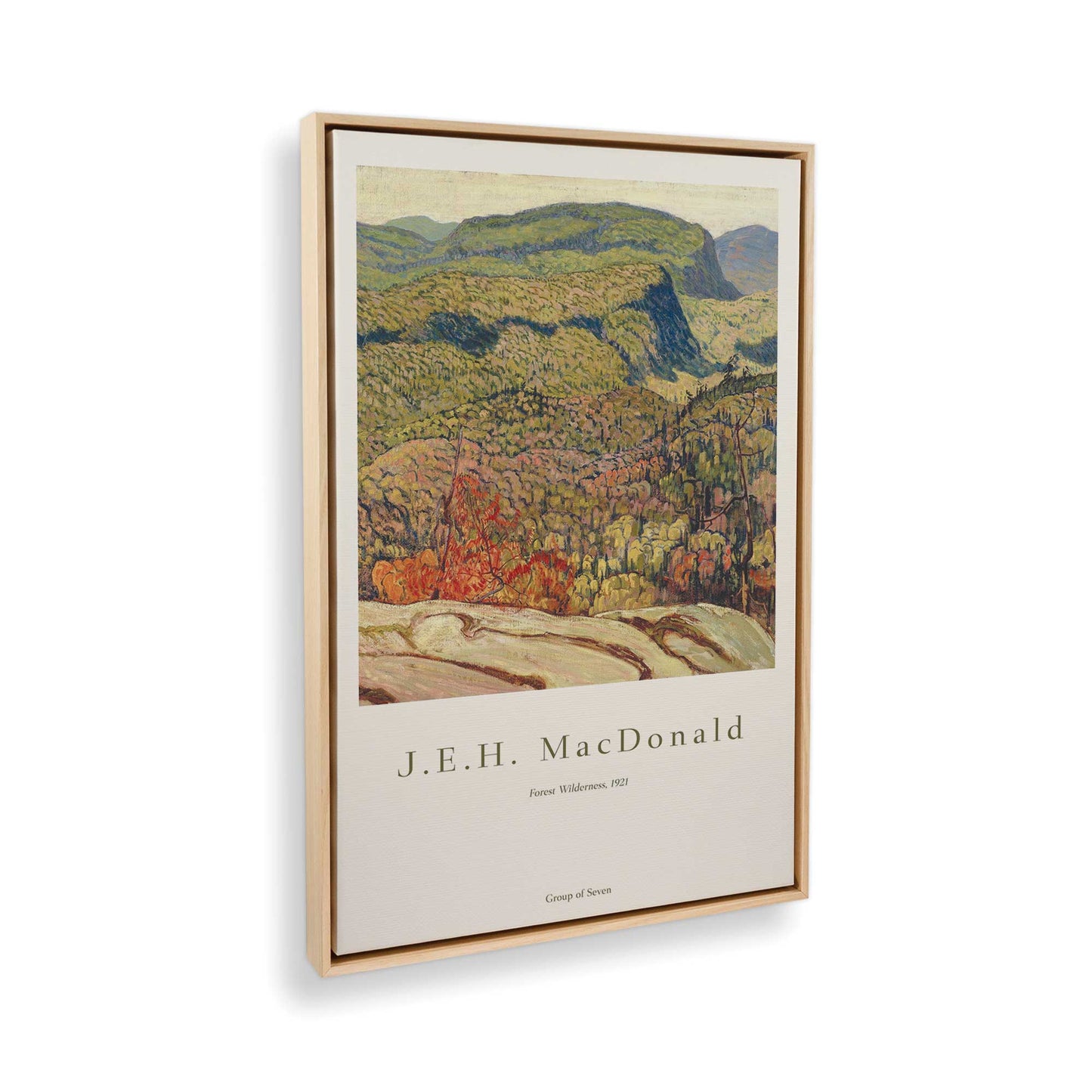 [Color:American Maple], Picture of the corner of the art